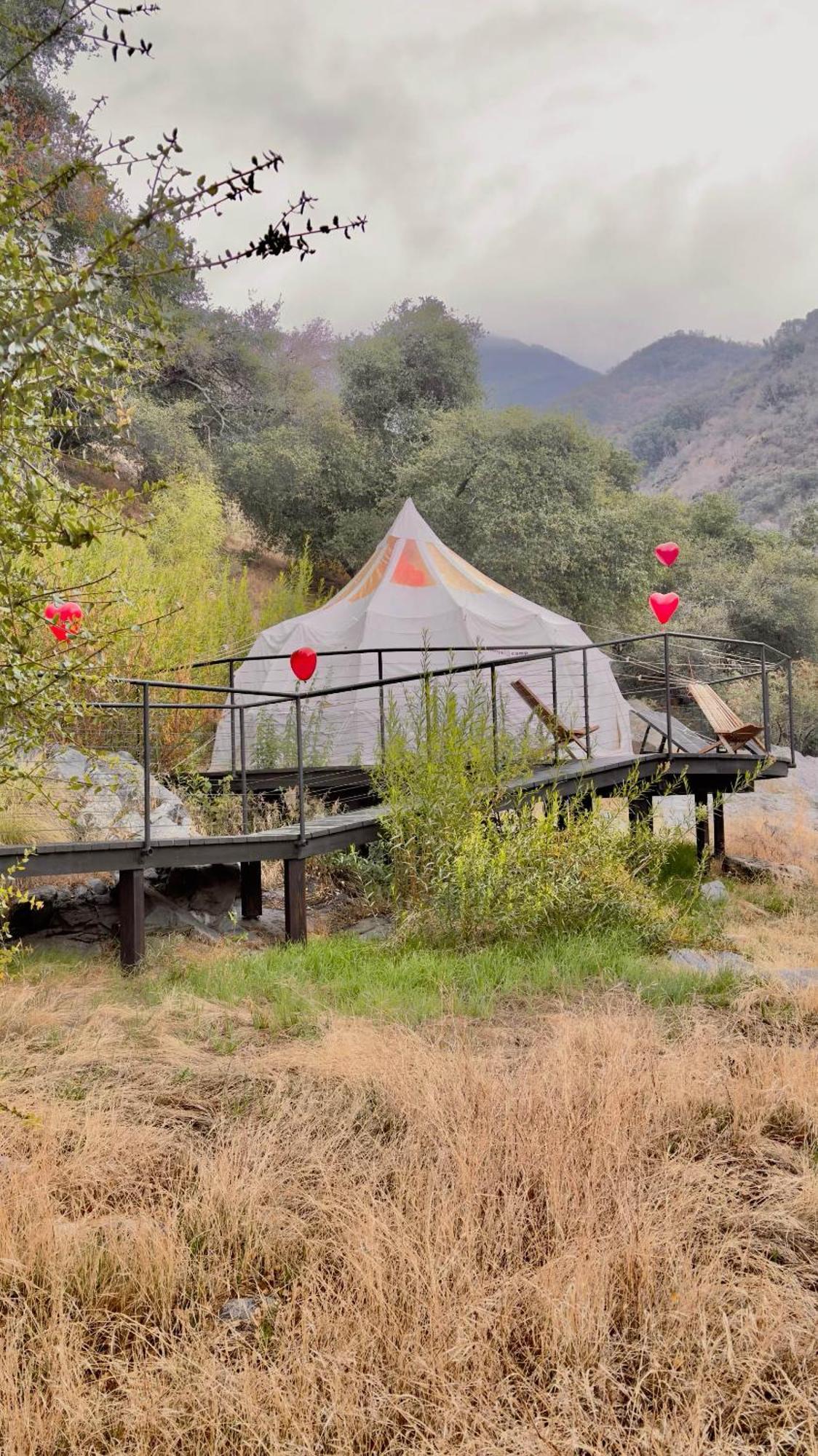 Paradise Ranch Inn - Liberated Tent Три Ривърс Екстериор снимка